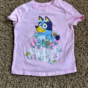 Bluey Kids Pink T-Shirt